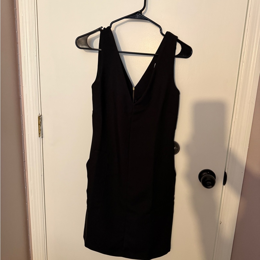 Closet Elegant Black Backless Dress
